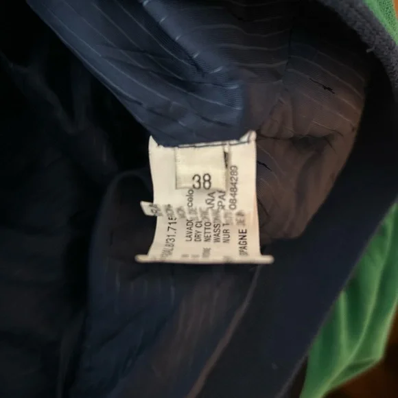 TORRAS Green Suede Leather Bomber Jacket Made in Spain, vintage Size M